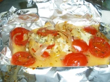 Rezept: überbackenes Seelachsfilet in Folie Bild Nr. 2 überbackenes Seelachsfilet in Folie - Rezept - Bild Nr. 2