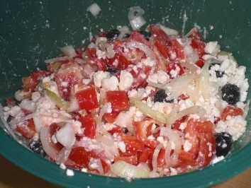 Rezept: Griechischer Salat Griechischer Salat - Rezept