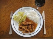 Fleisch: Schweinebauch in Karamellsauce, pikant - Rezept