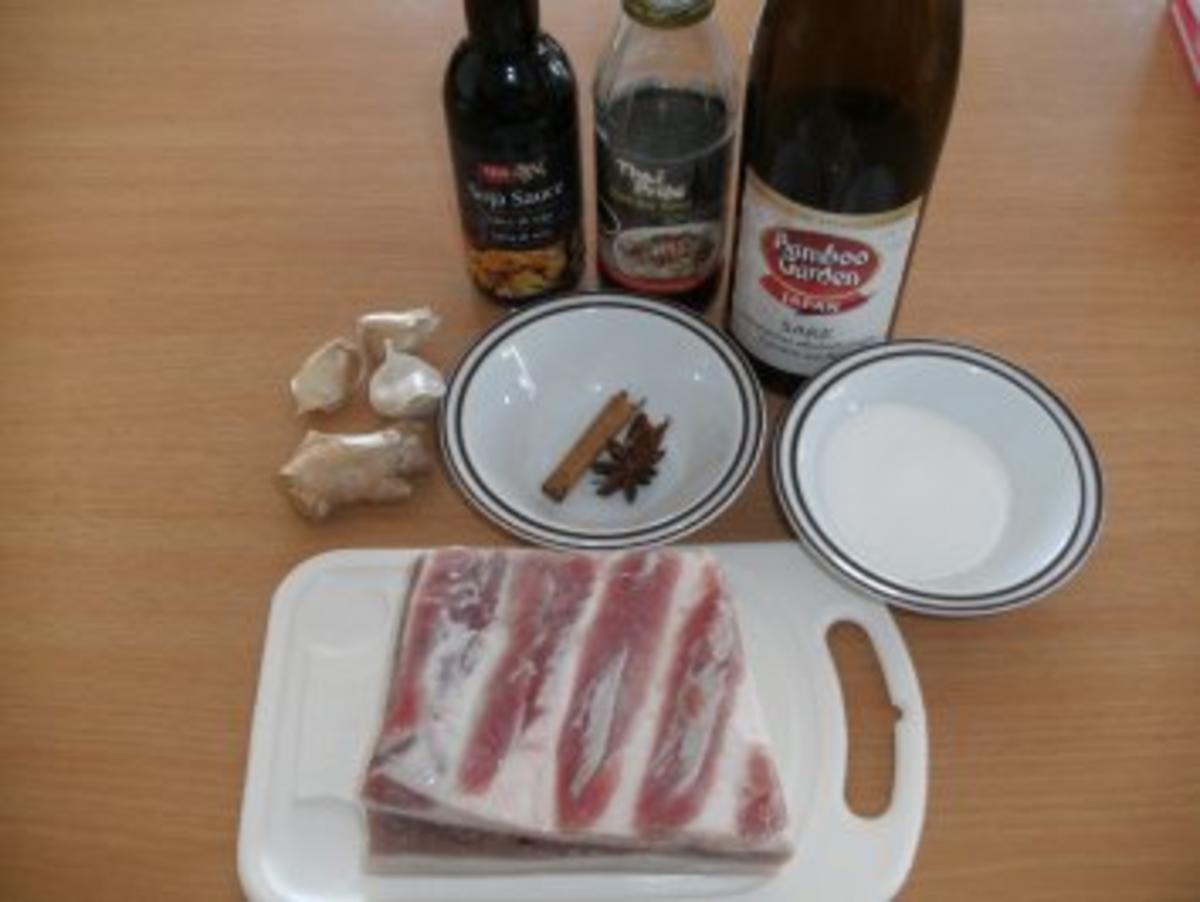 Fleisch: Schweinebauch in Karamellsauce, pikant - Rezept - Bild Nr. 2