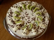 Kiwi-Bananen-Torte mit Buttermilch - Rezept