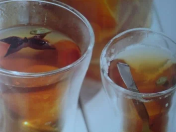 Gewürzter Orangensirup - Rezept