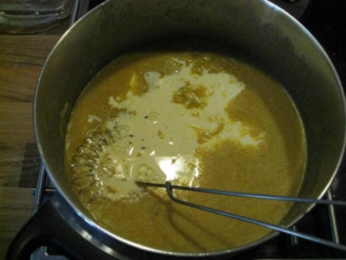 Truthahn - Putenschnitzel im Mandelkleid mit einer Currysauce - Rezept - Bild Nr. 4