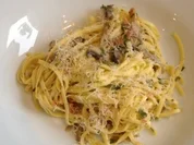 Tagliatelle mit Austernpilzen und gemischten Kräutern - Rezept