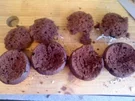 Rezept: Schoko-Cupcake mit Kirschen Schoko-Cupcake mit Kirschen - Rezept