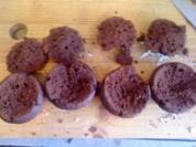 Schoko-Cupcake mit Kirschen - Rezept