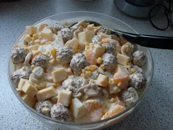 Rezept: Bällchensalat Bällchensalat - Rezept