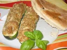 mediteran gefüllte zucchini - Rezept