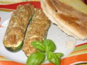 mediteran gefüllte zucchini - Rezept
