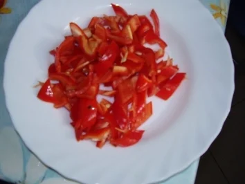 Rezept: Schweinefilet auf Salat Bild Nr. 5 Schweinefilet auf Salat - Rezept - Bild Nr. 5