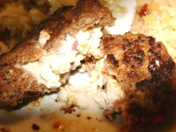 Hack: Bifteki - gefüllt - Rezept - Bild Nr. 9