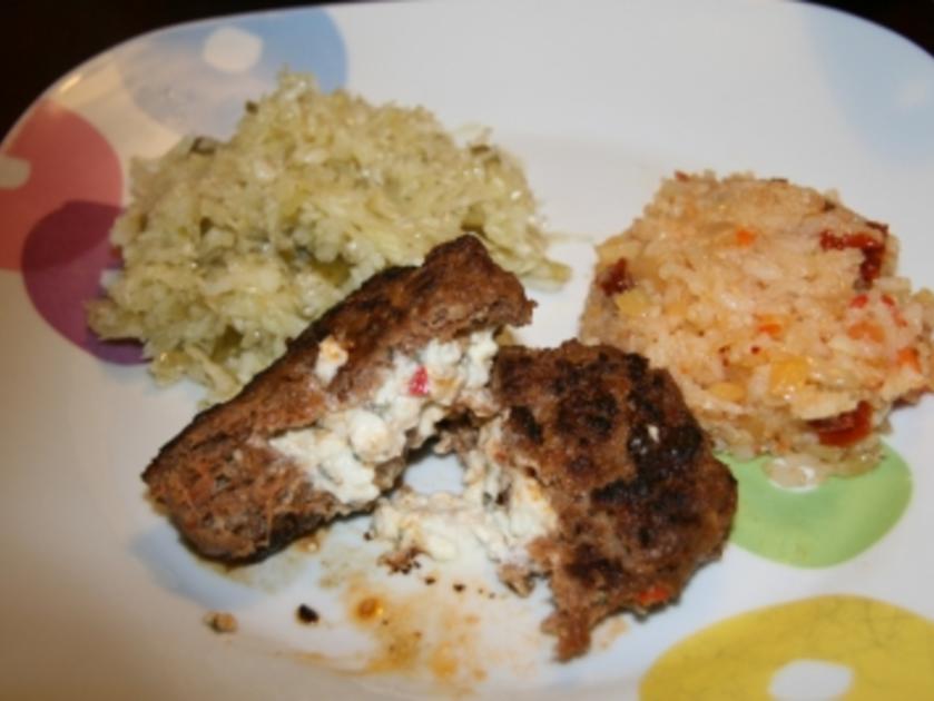 Hack: Bifteki gefüllt - einfach - von border Hack: Bifteki gefüllt - einfach - von border