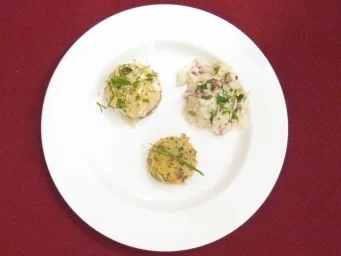 Rezept: Dreierlei vom feinen Handkäs bis zum Zwibbelkuchen Dreierlei vom feinen Handkäs bis zum Zwibbelkuchen - Rezept