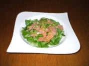 Zitronen-Lachs auf Feldsalat - Rezept