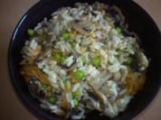 Champignon-Gemüse-Reis-Pfanne - Rezept
