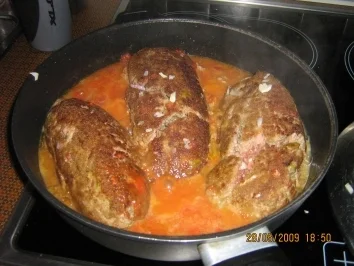 Rezept: Oliven-Hackbraten mit Oreganosoße Bild Nr. 7 Oliven-Hackbraten mit Oreganosoße - Rezept - Bild Nr. 7