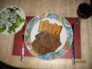 Rinderhüftsteak mit Preiselbeeren in Madeira - Rezept