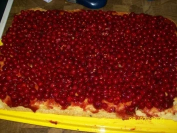 Rezept: Johannesbeertraum auf Blech Bild Nr. 4 Johannesbeertraum auf Blech - Rezept - Bild Nr. 4