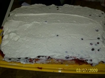 Rezept: Johannesbeertraum auf Blech Bild Nr. 5 Johannesbeertraum auf Blech - Rezept - Bild Nr. 5