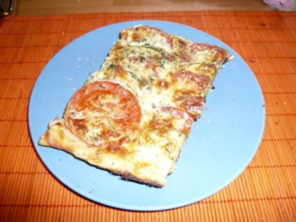 Zuccini-Tomaten-Quiche - Rezept Gesendet von Abnehmjunkie