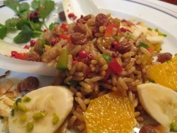 Rezept: Orientalischer Reissalat Bild Nr. 4 Orientalischer Reissalat - Rezept - Bild Nr. 4