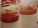 Panna Cotta mit Erdbeersoße - Rezept