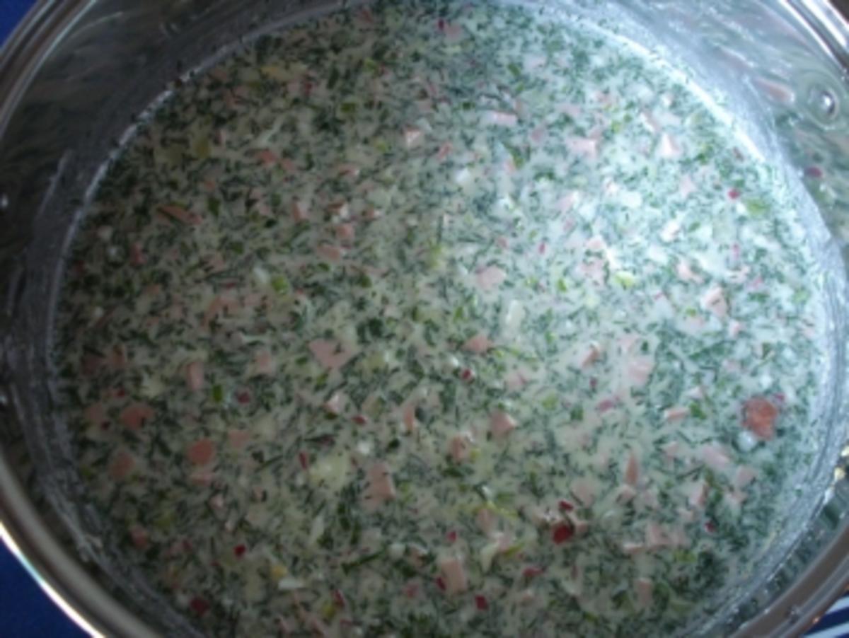 Okroschka (russische kalte Suppe) - Rezept - Bild Nr. 13