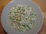 Rezept: Okroschka (russische kalte Suppe) Okroschka (russische kalte Suppe) - Rezept
