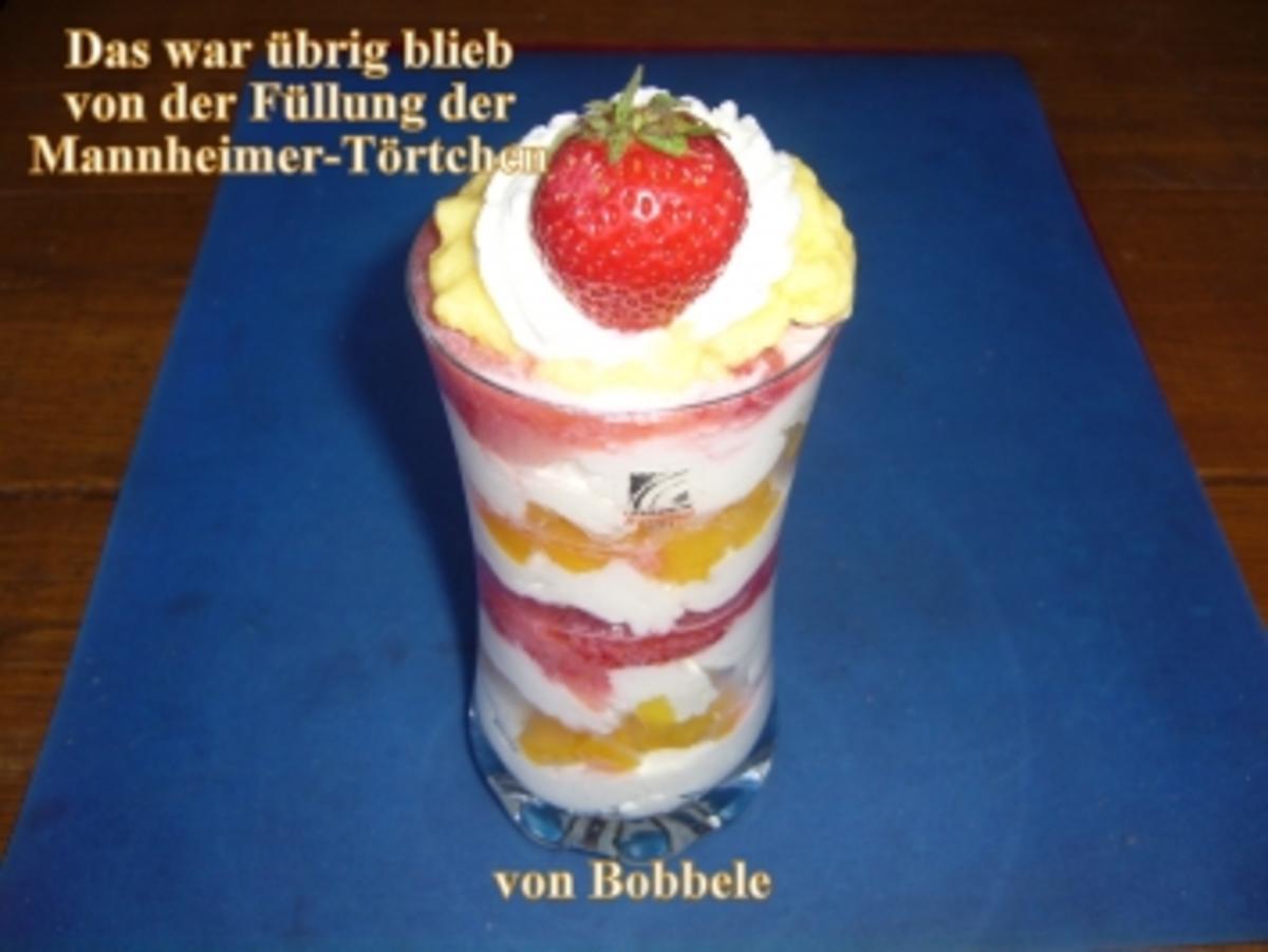 Bilder für Dessert: Das was übrig blieb von der Füllung der Mannheimer Törtchen - Rezept