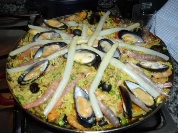 Rezept: Paella para 12 Personas Paella para 12 Personas - Rezept