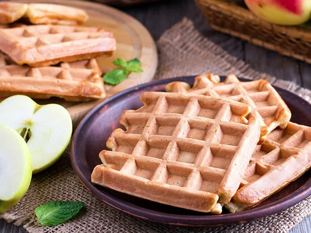Rezept: Buchweizen-Waffeln Bild Nr. 2 Buchweizen-Waffeln - Rezept - Bild Nr. 2