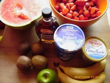 Rezept: Apfel - Bananen - Carpaccio mit Powerballs Bild Nr. 3 Apfel - Bananen - Carpaccio mit Powerballs - Rezept - Bild Nr. 3