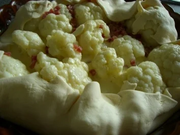 Blumenkohl auf Pizzateig !! - Rezept - Bild Nr. 5