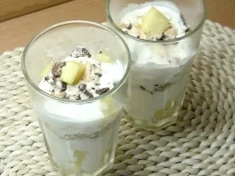 Joghurt-Ananas-Dessert - Rezept