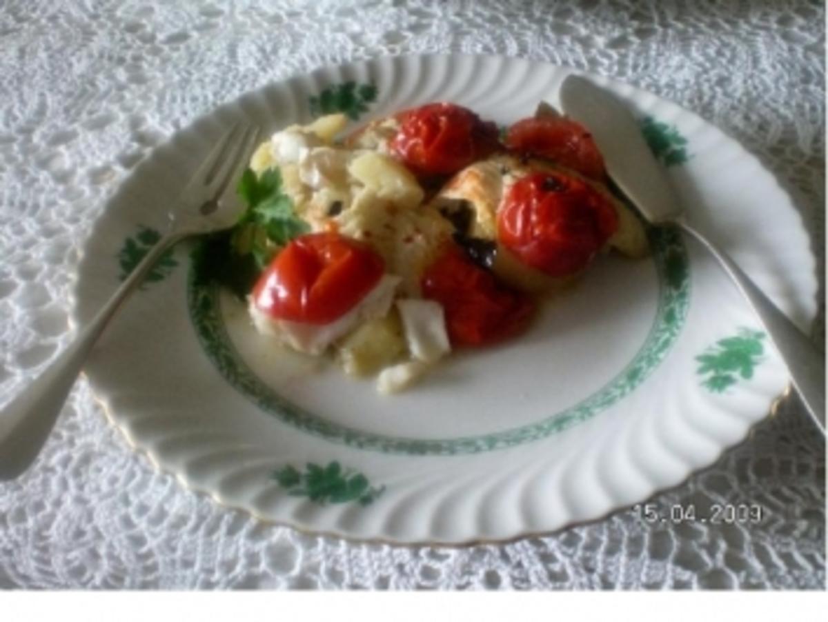 Griechischer Fischauflauf - Rezept