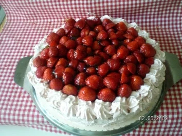 Erdbeertorte von Puppa - Rezept