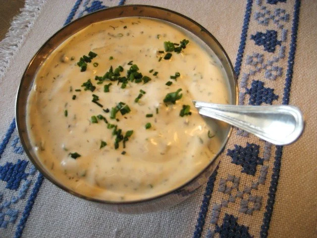 Schnittlauchsoße - kalt - Rezept