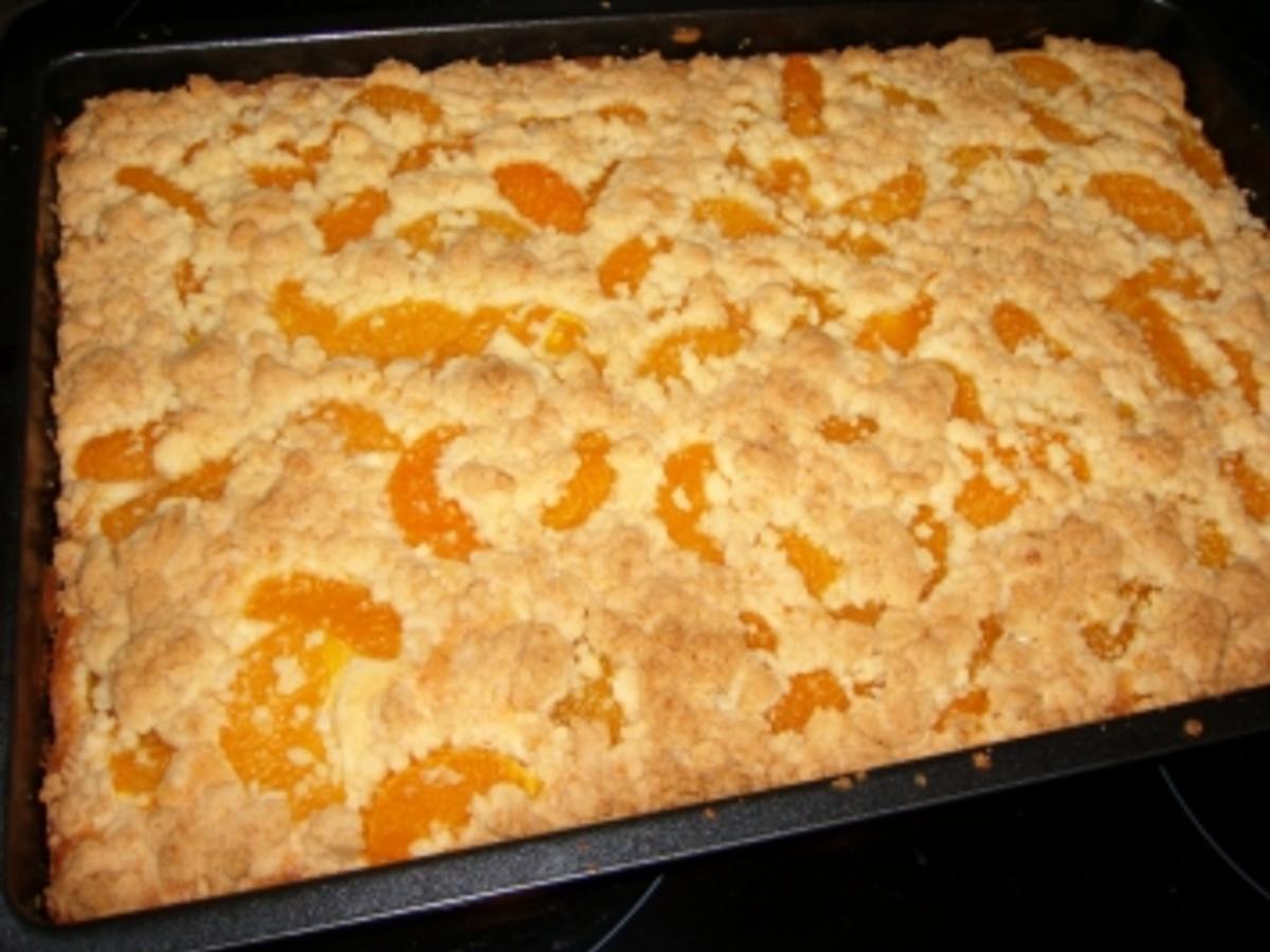 Mandarinen-Streuselkuchen - Rezept mit Bild - kochbar.de