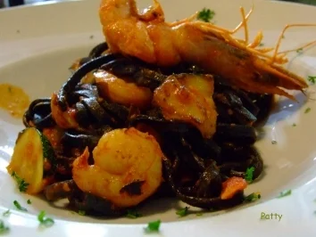 Garnelen-Pasta - Rezept