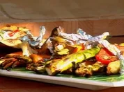 Gegrillte Gemüsebündel - Rezept