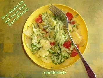 Zwischengericht: Was mache ich mit einem Rest Kartoffelsalat? - Rezept