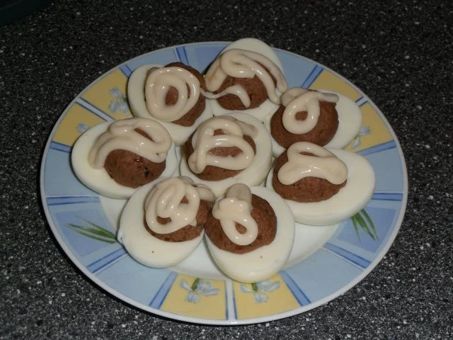 EIER - Gefüllte Eier - Rezept