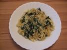 Sahne-Spinat mit Bandnudeln - Rezept - Bild Nr. 2