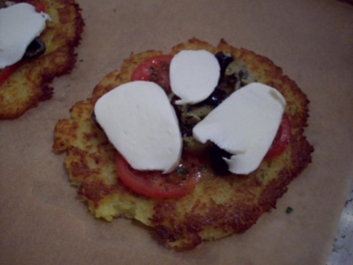 Kartoffelpuffer-Pizza - Rezept mit Bild - kochbar.de