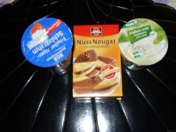 Joghurt-Sahne-Nougat-Eis - Rezept - Bild Nr. 2