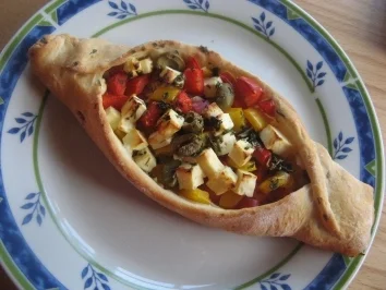 Türkische Gemüseschiffchen - Rezept