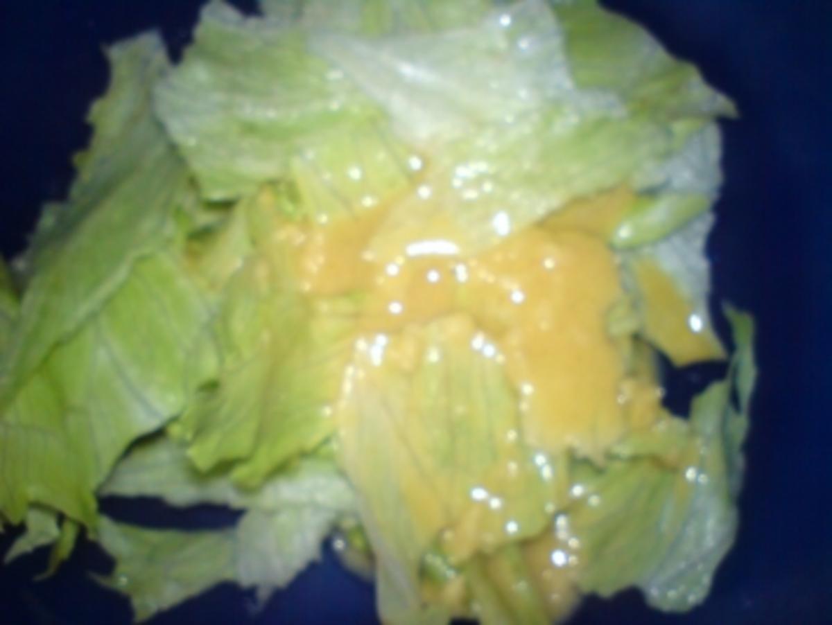 Knoblauch-Senf-Salatdressing - Rezept