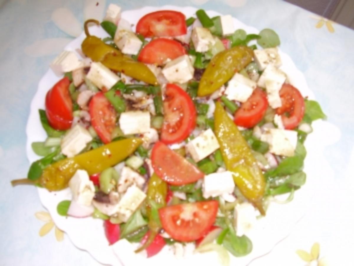 Salat leicht und lecker - Rezept