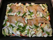 Hähnchenschenkel auf dem Backblech - Rezept - Bild Nr. 2