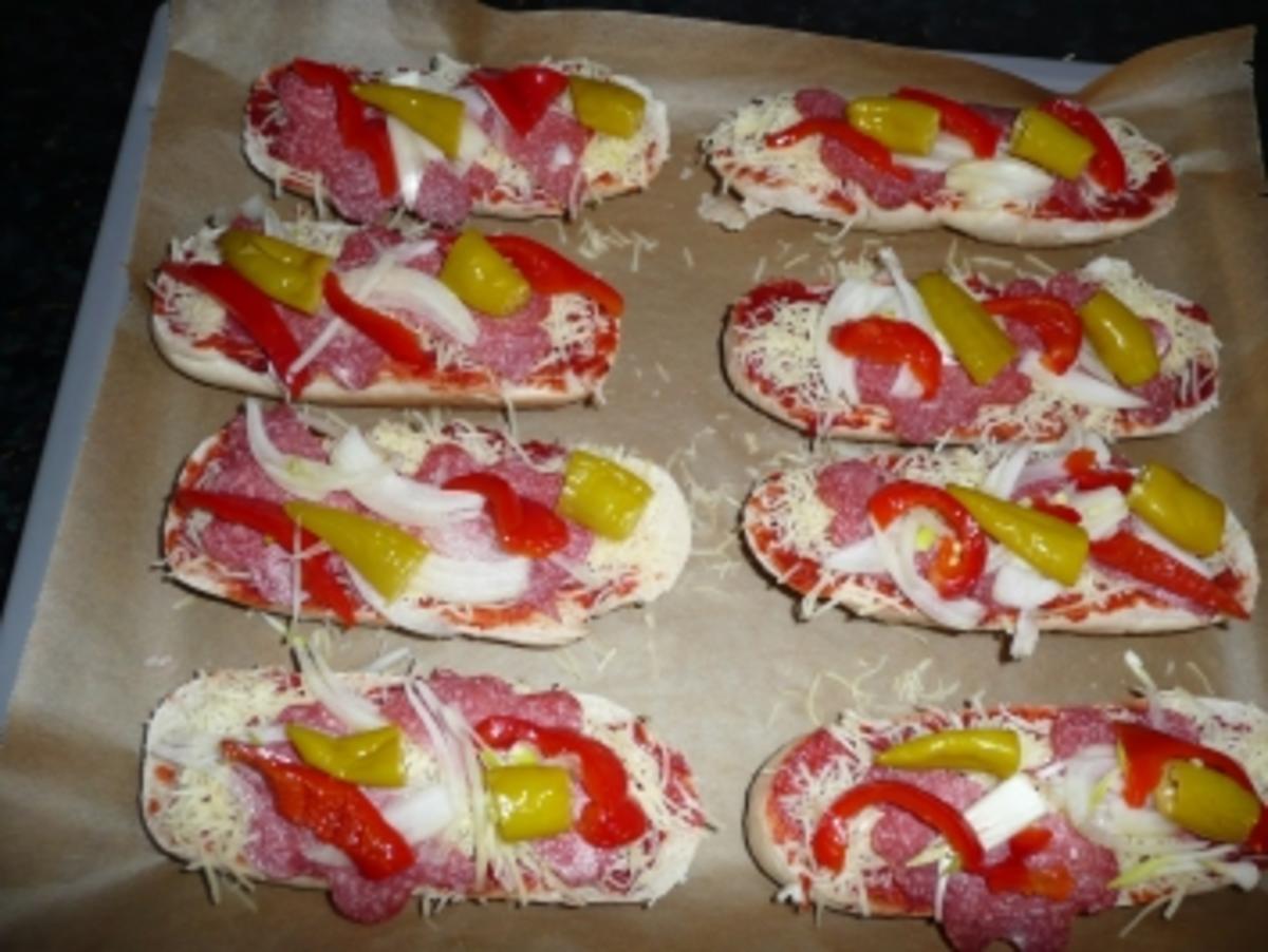 schnelle Pizza-Brötchen - Rezept - Bild Nr. 4